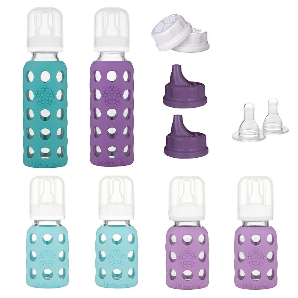 6-Glass Baby Bottle Starter Set