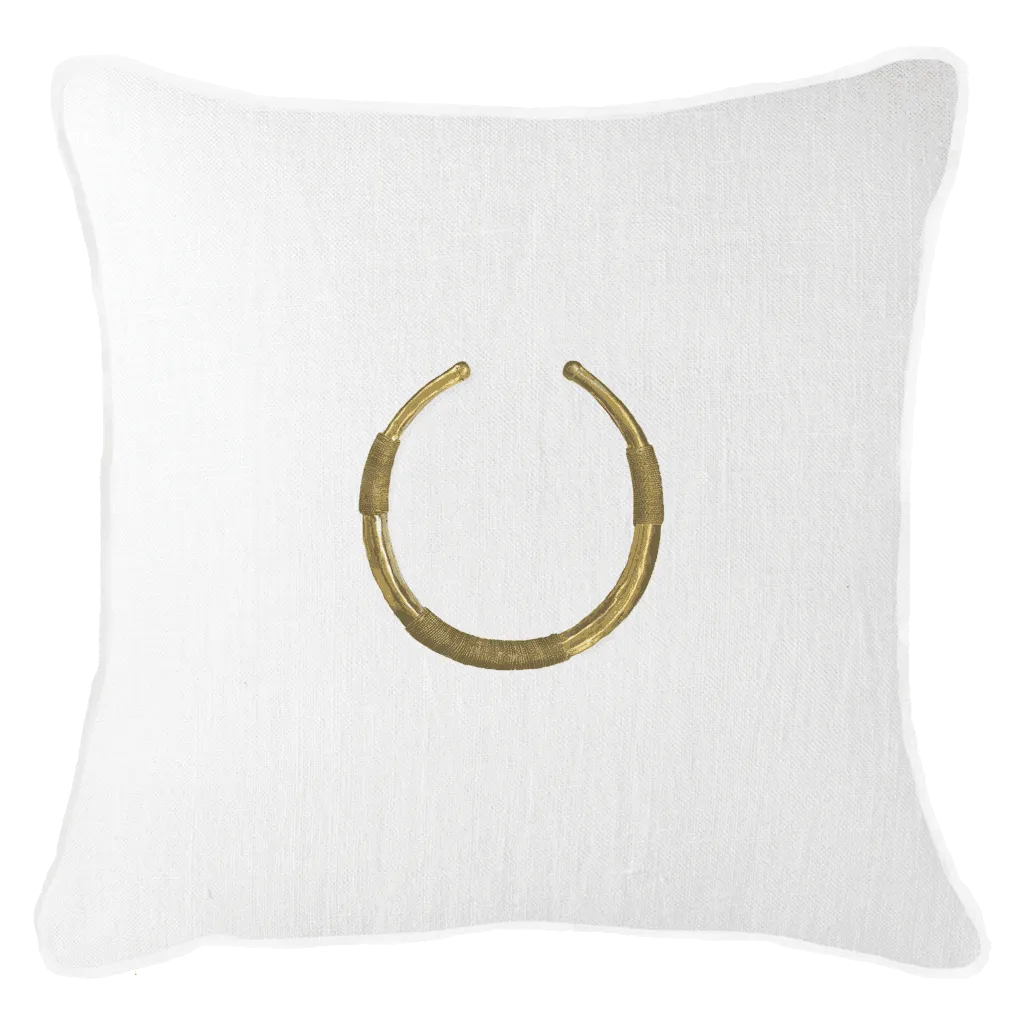 Amulet Delhi Black Lounge Cushion 55x55cm