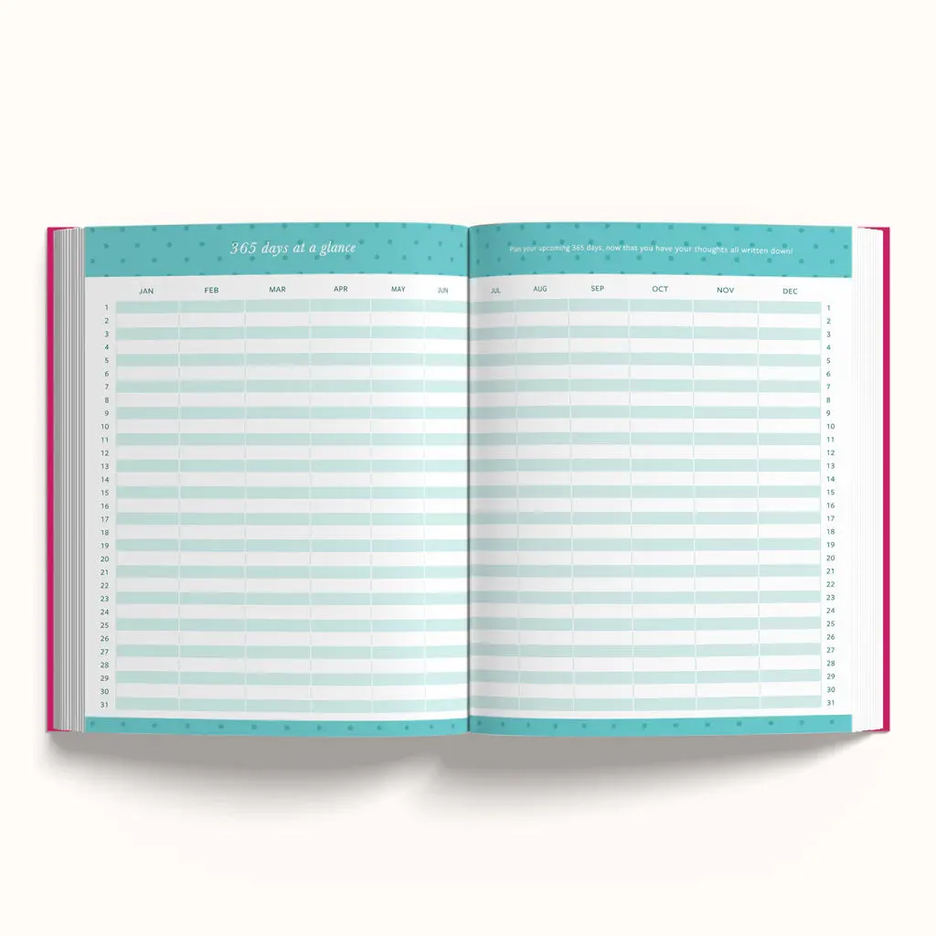 Annual Undated Planner - Life of Your Dreams