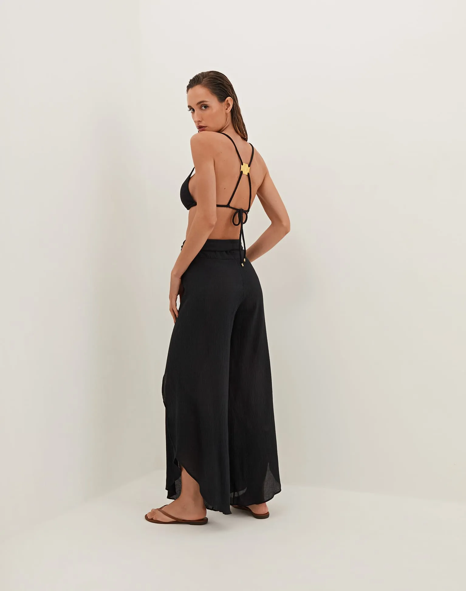 Bia Pareo Pants - Black