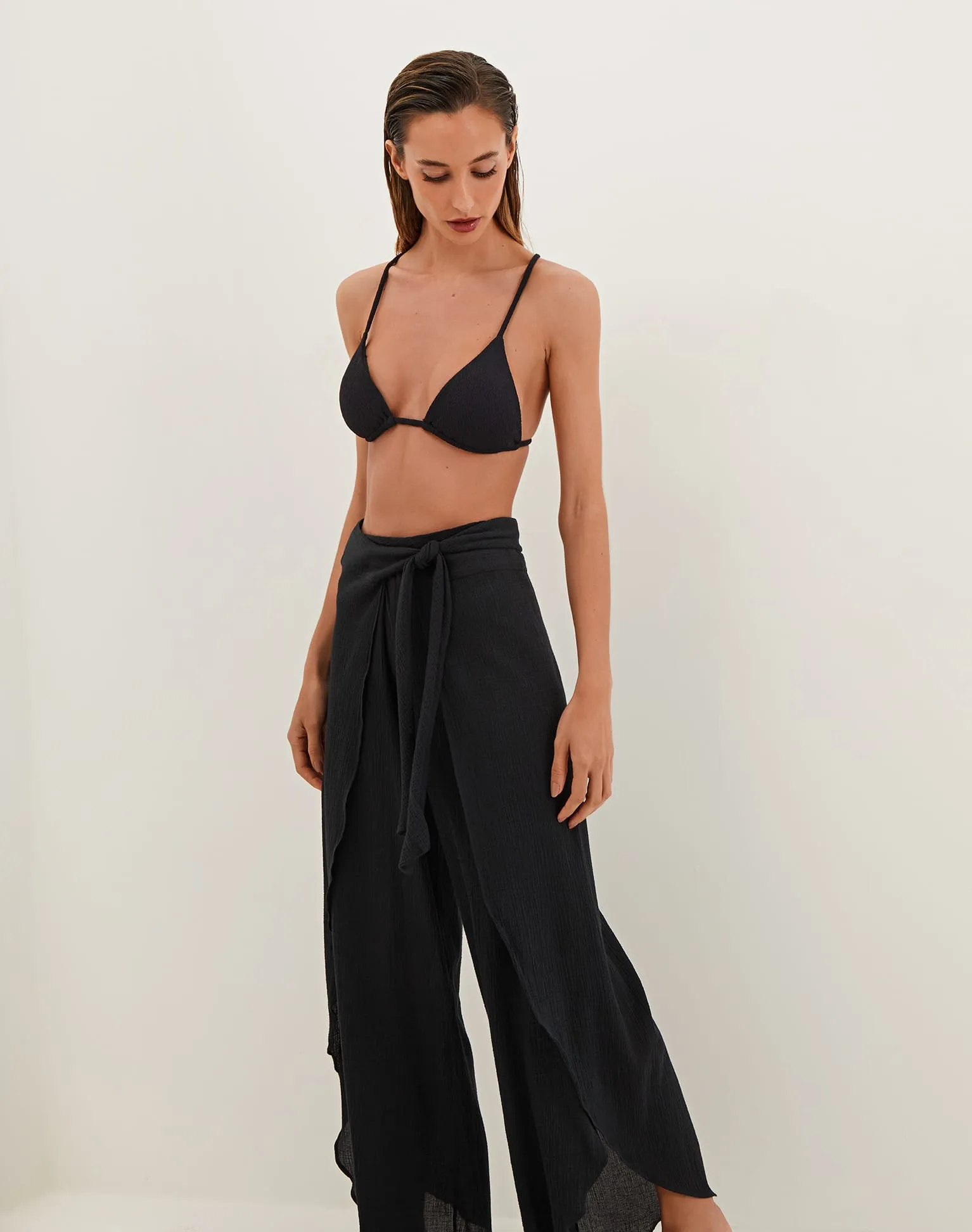 Bia Pareo Pants - Black