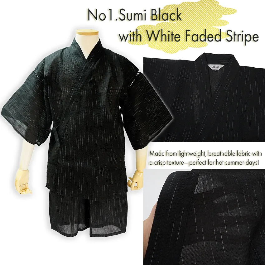 Men’s Cool & Comfortable Cotton-Blend Jinbei – A Japanese Summer Classic!