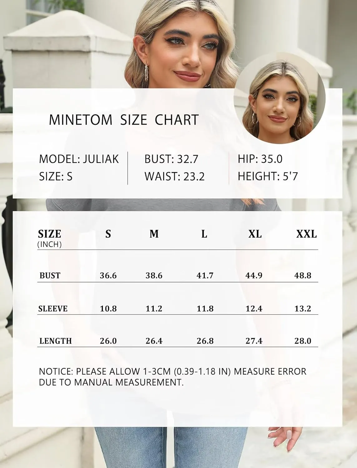 Minetom Women's Square Neck Tops Rolled Short Sleeve Shirts Casual Summer Tops