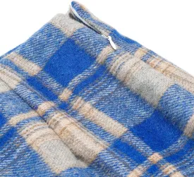 Women Mini Skirt Plaid Wool Skirt Spring High Waist Bodycon Pencil Short Skirts Tartan Skirt
